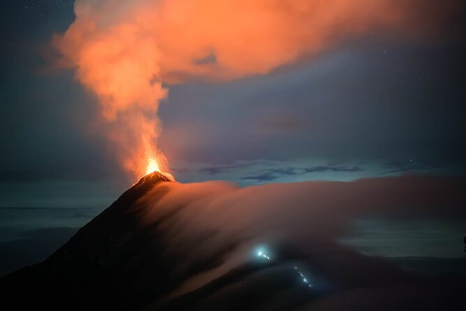 Acatenango Volcano Overnight Hike with Adventure Camping - Day 1: Four ecosystems, trail lunch, and campfire eruption watching