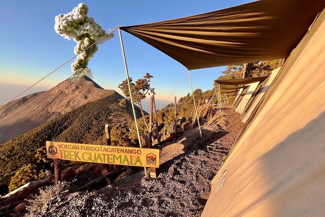Acatenango Volcano Overnight Hike with Comfort Glamping - Four Volcanoes, One Night High Above Antigua