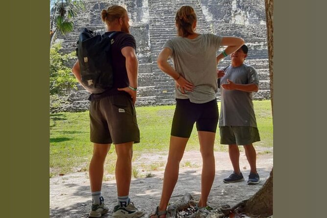 All Inclusive Tikal Tour from Flores or Mayan World Airport - Temple V and wrapping the walk back toward the visitor center