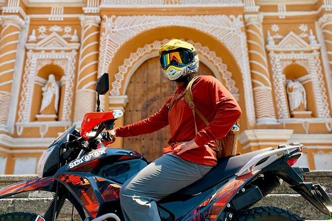 Antigua Motorcycle Adventure - Meeting at 6a Avenida Norte 60B and timing your 5-hour ride