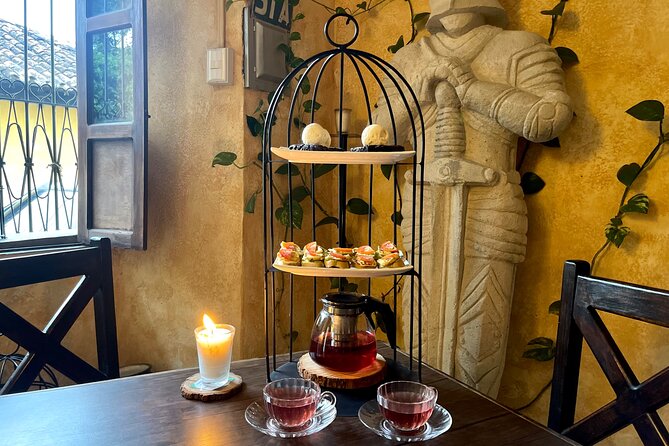 Antigua's Magical Afternoon Tea / Coffee Party - The tasting start: settling into the Alchemist’s Tea Table