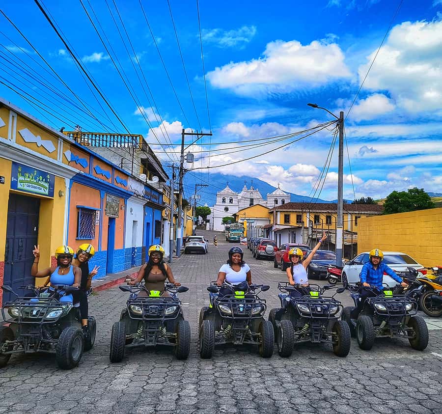 Antigua Villages Atv Tour - Ciudad Vieja Cathedral and Tortillas at the Market