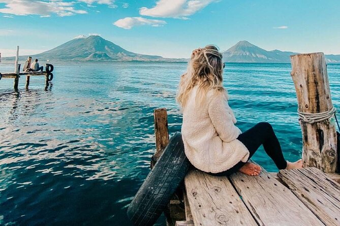 Atitlán Boat Tour Explore Guatemala’s Most Beautiful Lake - Stop 1 on Lake Atitlán: volcano views and the Mayan village vibe