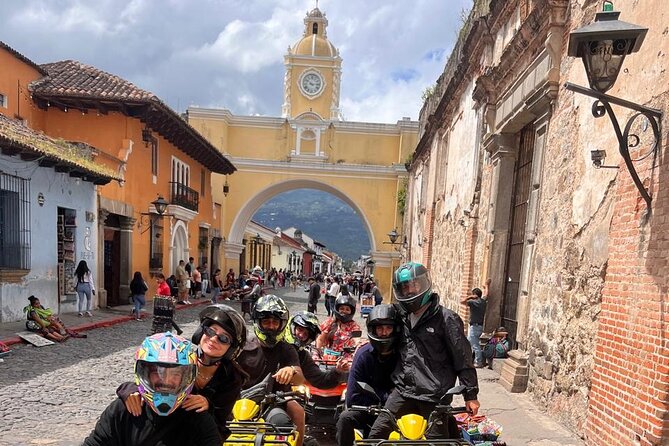 ATV tour of picturesque villages around Antigua - Experience GT start: helmets, a responsibility form, and how the ride is handled