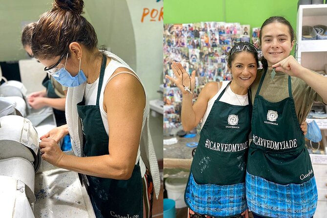 Carve your own jade piece in Antigua! - From stone to wearable: cutting, shaping, smoothing, and polishing