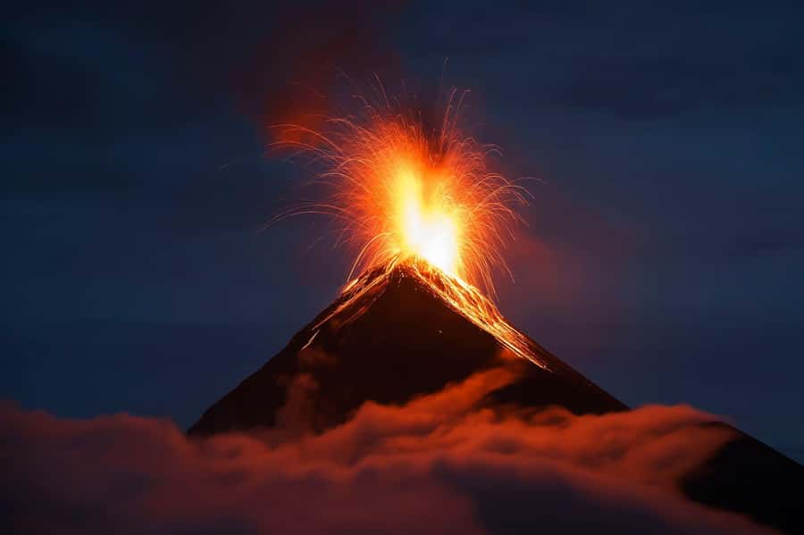 From Antigua: Adventure, 2-Day Hiking to Acatenango Volcano - Base camp overnight on Acatenango: shared shelters and the eruption show