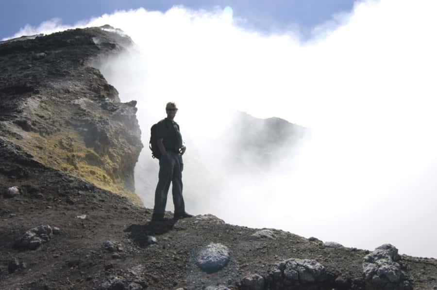 From Antigua: Pacaya Volcano Day Hike - Hike down: dried lava again, then forests and farmland
