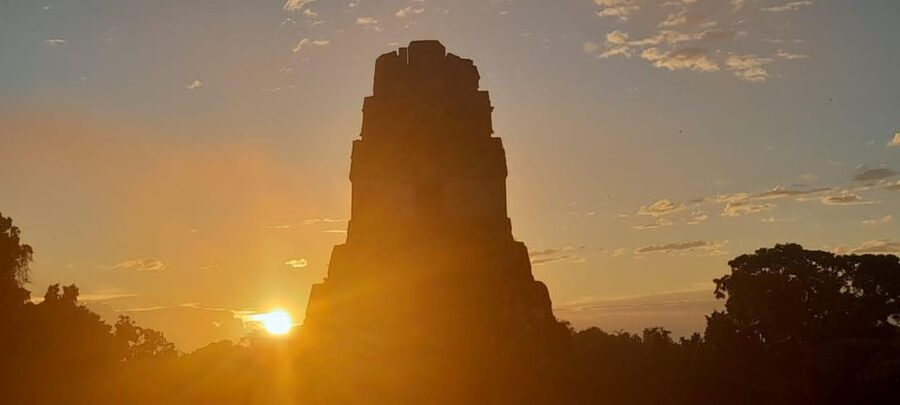 From Flores: Tikal Sunrise Archaeological Tour - The main Tikal ruins loop: temples, plazas, and the ball game