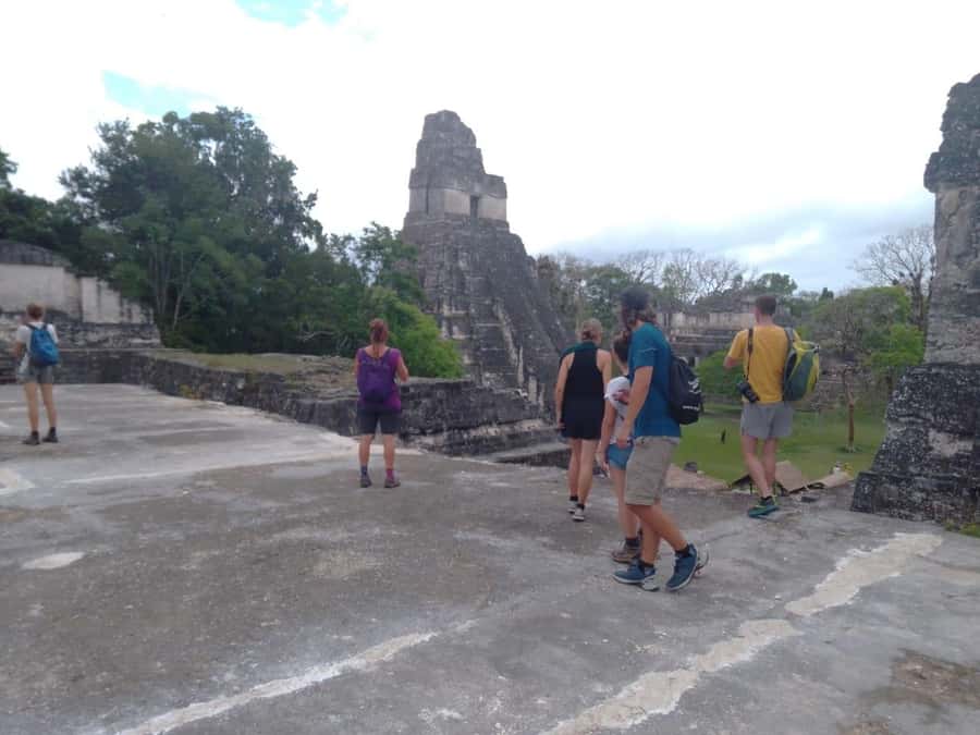 From Flores: Tikal Sunset Tour - Visitor Center breaks and the bracelet checkpoint