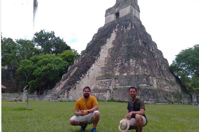 From Flowers Sunrise in Tikal and Sunset in Yaxha in a day - Temple IV Sunrise Waiting: The Climb and the Payoff