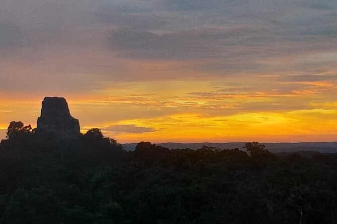 Full Day Tikal Sunrise Tour from Flores and Archaeological Tour - Temple V and closing strong at the visitor center