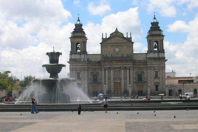 Half-Day Guatemala City Tour - Plaza Berlin: Berlin Wall fragments with real volcano and lake views