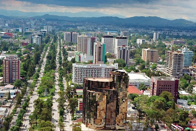 Historic and Cultural Tour of Guatemala City - Panoramic & Walking Experience - Las Americas Avenue and the Obelisco, where the monuments do the storytelling