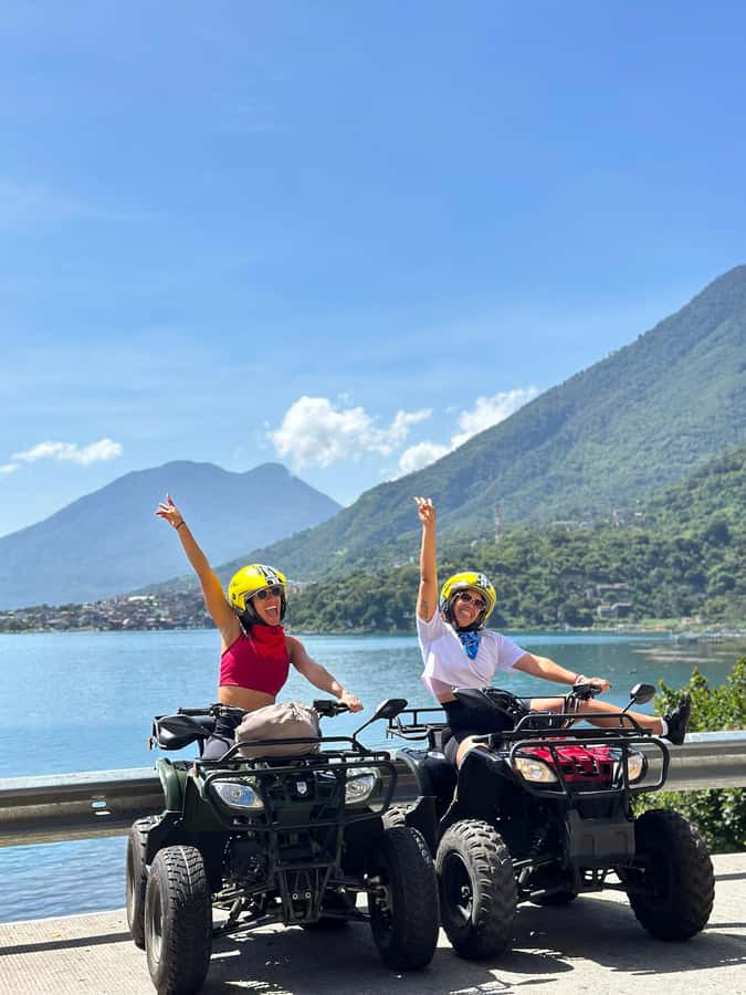 Lake Atitlán Mountain - The long ATV drive to San Marcos, via San Juan and San Pablo