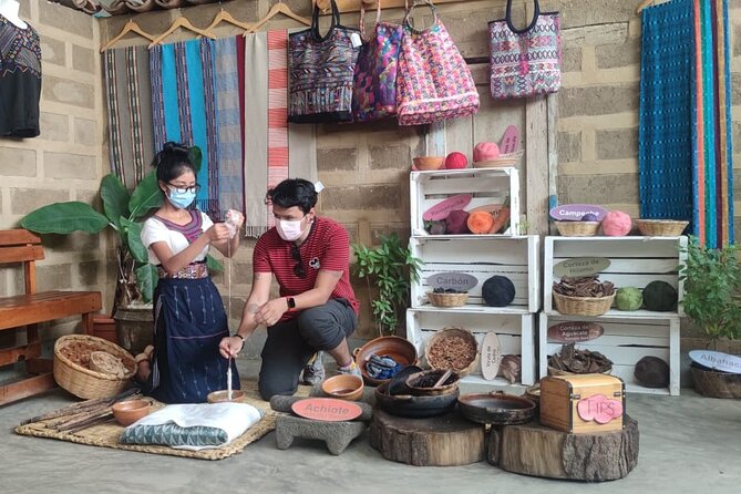 Lake Atitlan One Day Tour from Antigua - San Juan la Laguna: natural-dye textiles, coffee, and honey in a real working setting