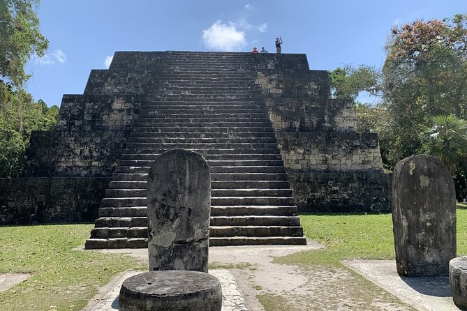 Private Tour of Tikal from Belize Western border - Stop 1: Main highlights at Tikal National Park, plus a first climb