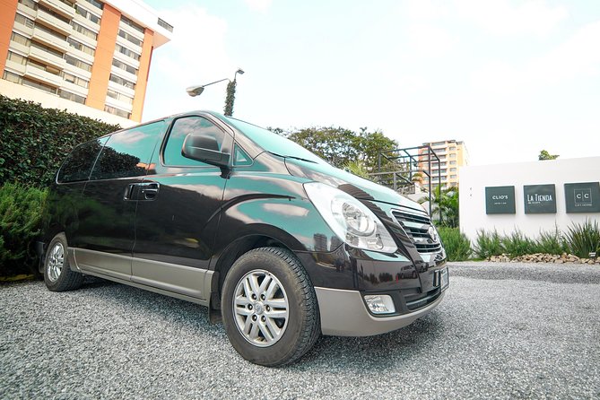 Private Transportation Service Within Guatemala City on a Minibus with A/C - What’s included, and how the $60 group price adds up