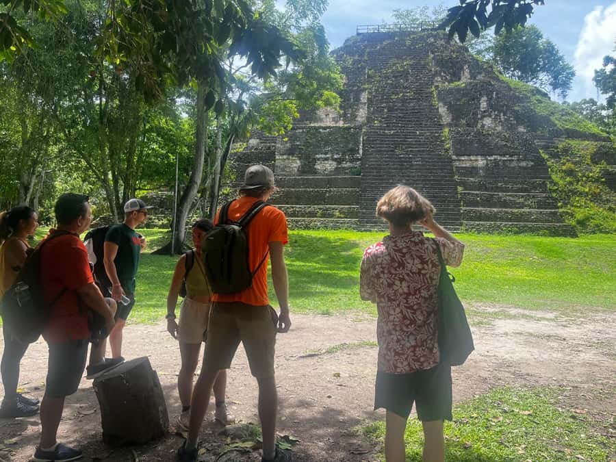 Tikal Group Tour from Flores - Where You Meet: YO AMO PETEN Bus Station and Showing Your Reservation