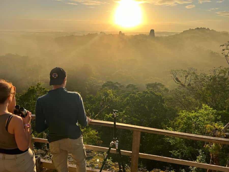 Tikal Sunrise, Archeological focus and Wildlife Spotting - The pick-up to park gate part: smooth, calm, and built for early starts