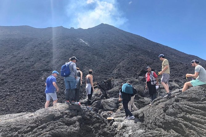 Tour to the active Pacaya Volcano. - The 1.5-hour walk to petrified lava and your first real payoff