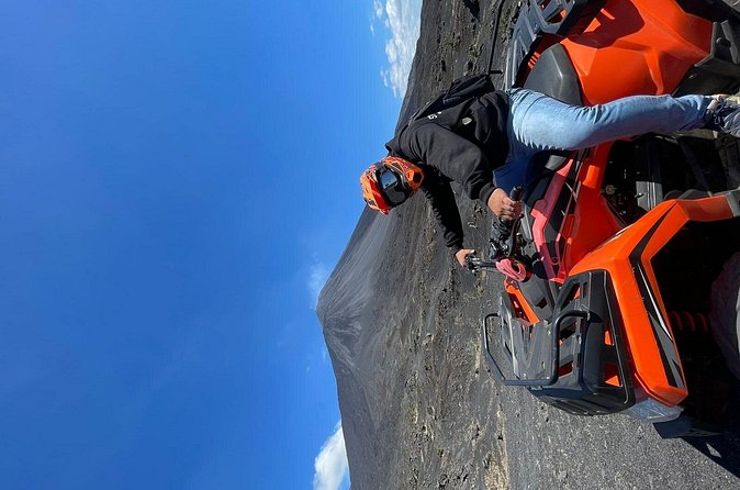 Tour to the foothills of the volcano on ATV - The Petrified Lava Walk: Why It Makes the Ride Better
