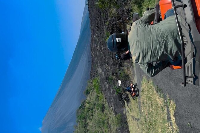 Tour to the foothills of the volcano on ATV - Riding the Loose Sand Track: The Main Challenge and Photo Moment