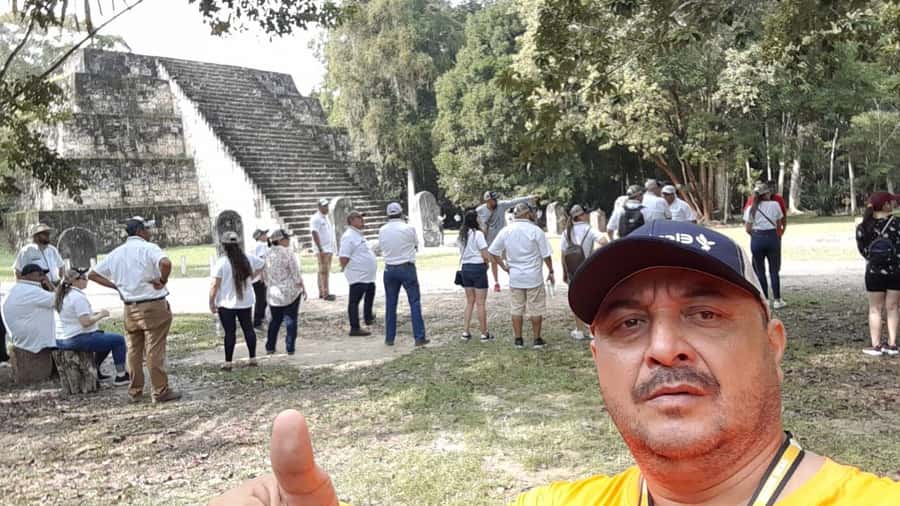 Tour to Tikal: from Mundo Maya Airport in Flores - Temple 4, the Serpiente Bisefila, and Temple 5’s Restored Presence