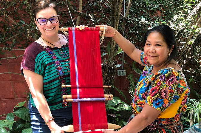 Two Hours Private Backstrap Weaving Workshop in Antigua - Leveling up to brocade if you want a challenge